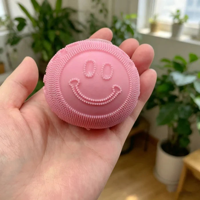 Smiley Face Plush Squeeze Stress Ball