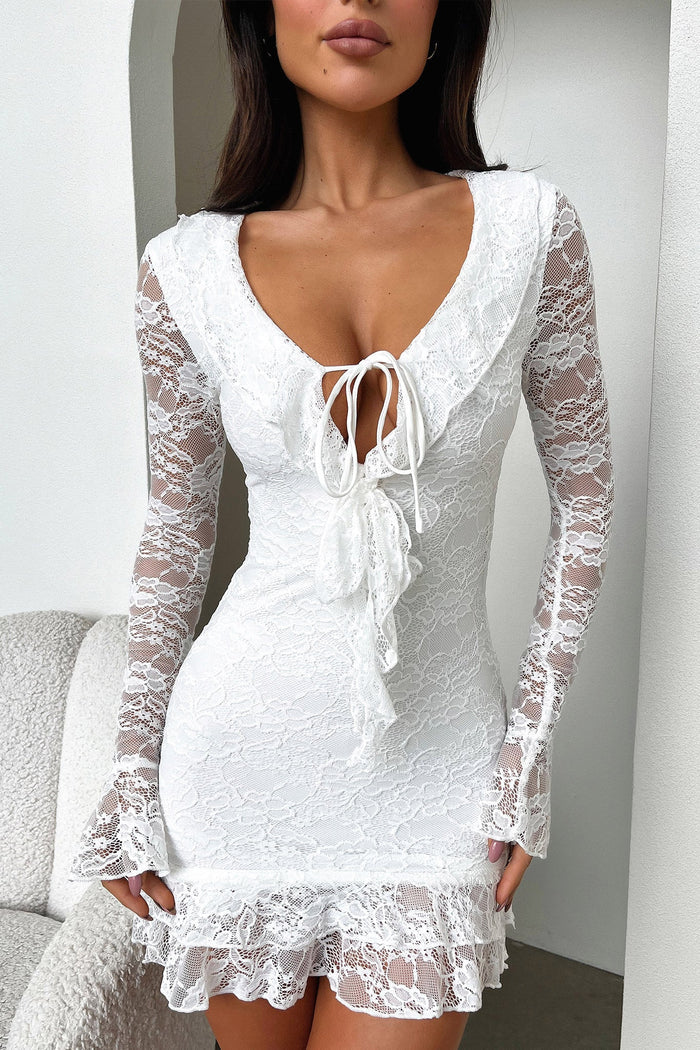 Sorella Dress - White