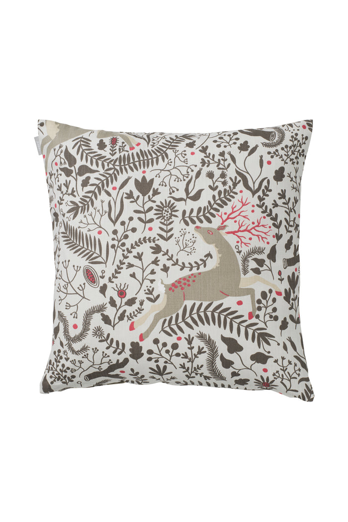 Spira of Sweden Vinterland Brown Pillow Cover