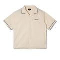 SS Bowling Shirt - Natural / Matt Black