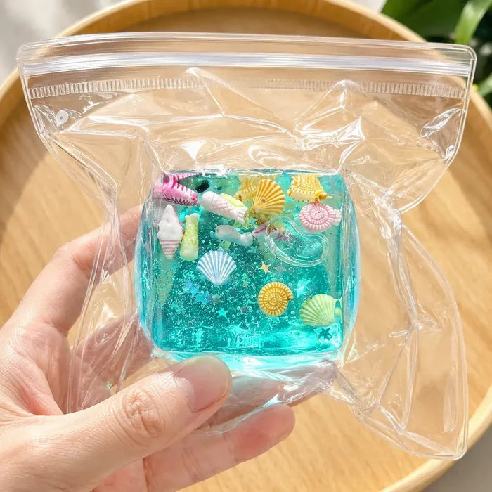 Starry Sea Treasure Cube Squishy Toy