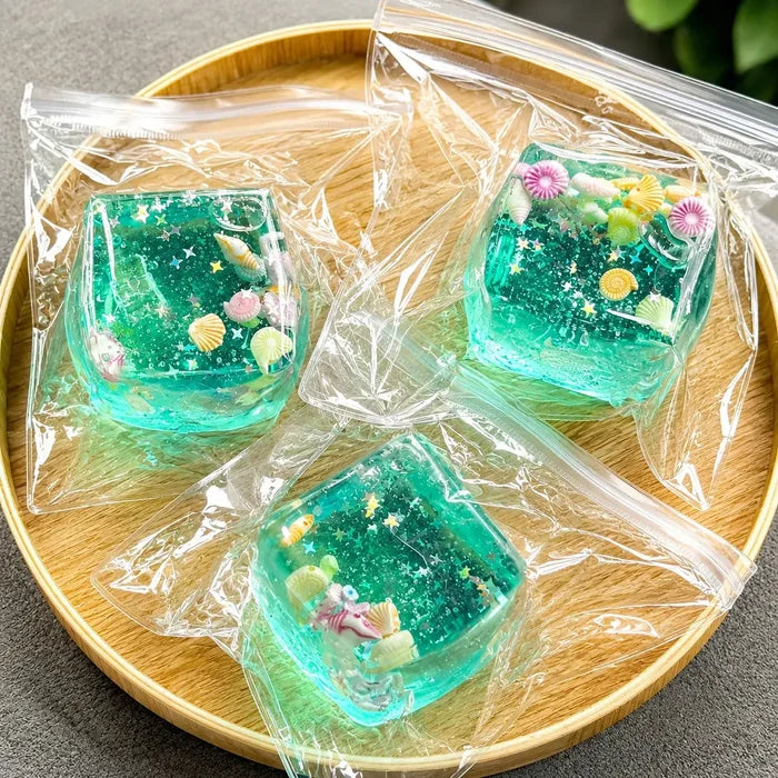 Starry Sea Treasure Cube Squishy Toy