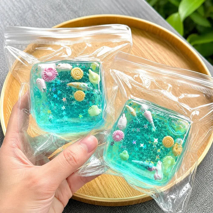 Starry Sea Treasure Cube Squishy Toy