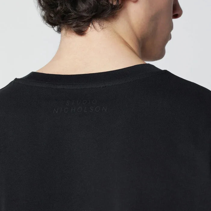 STUDIO NICHOLSON - Lay T-shirt black boxy fit Brand Shirts & Tops