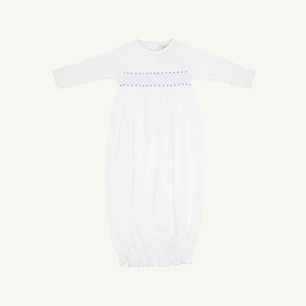 Sweetly Smocked Greeting Gown - Boy