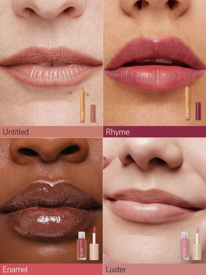 The Mini Lip Sketch + Gloss Set