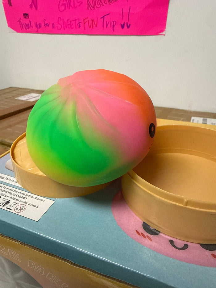 The Viral Squishy Dumpling-  BRIGHT  Rainbow Edition