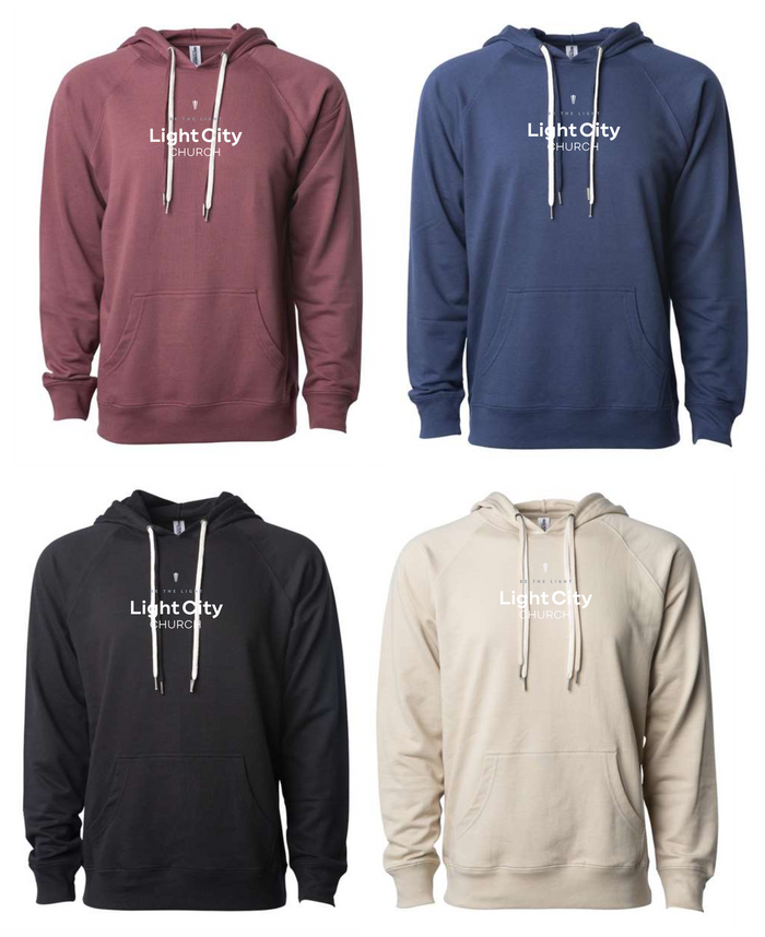 Unisex Lightweight Terry Hoodie