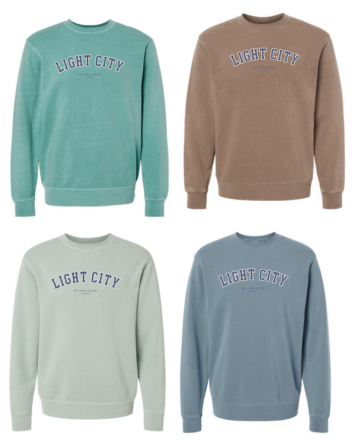Unisex Midweight Pigment-Dyed Sweatshirt
