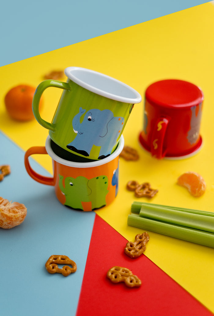 Wacky Animal Enamel Mug