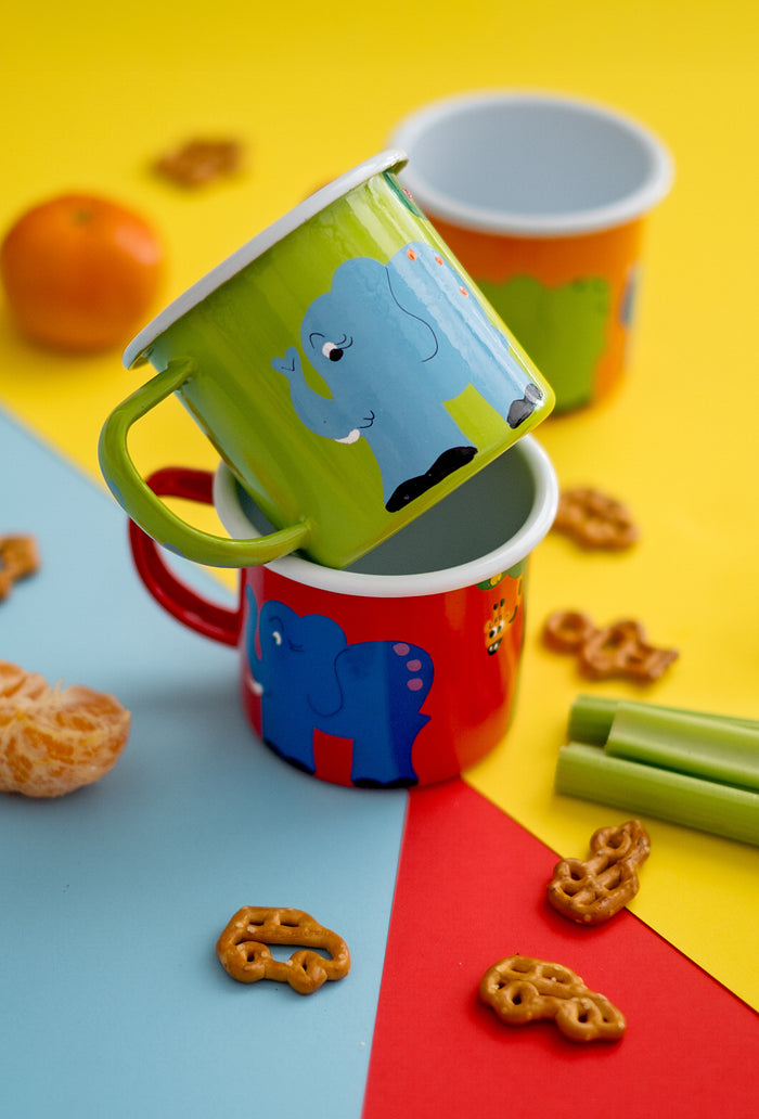 Wacky Animal Enamel Mug