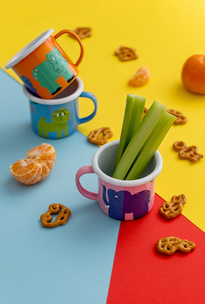 Wacky Animal Enamel Mug
