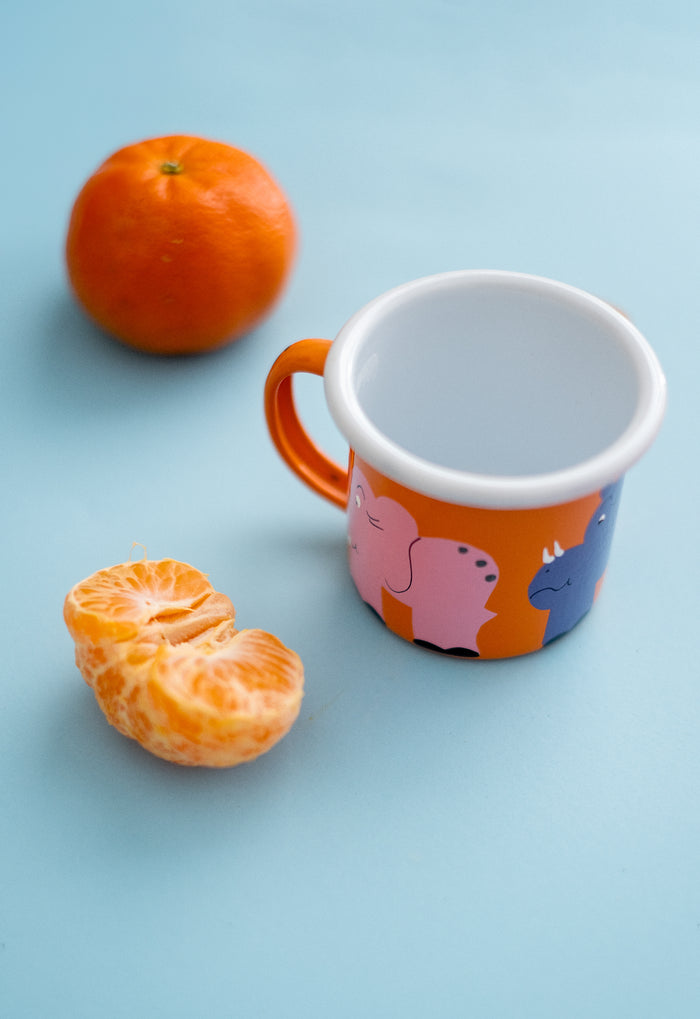 Wacky Animal Enamel Mug