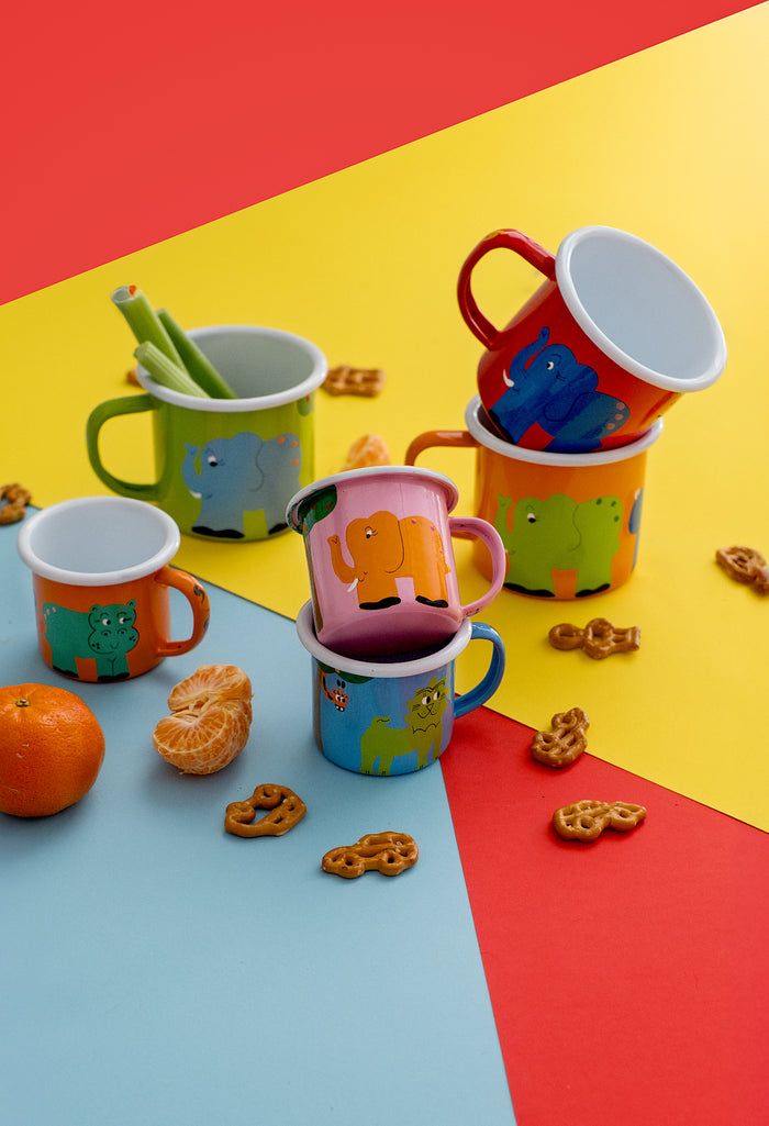 Wacky Animal Enamel Mug