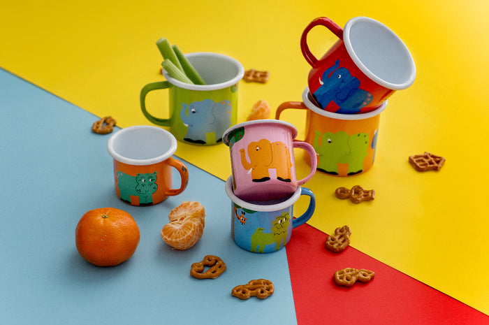 Wacky Animal Enamel Mug