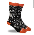 Wataka Mudcloth Socks - Crew Length