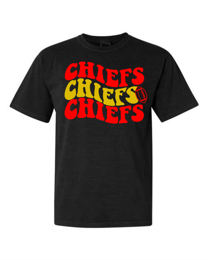 Wavy Chiefs Tee