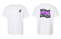 Wavy Youth Print Left Chest and Back