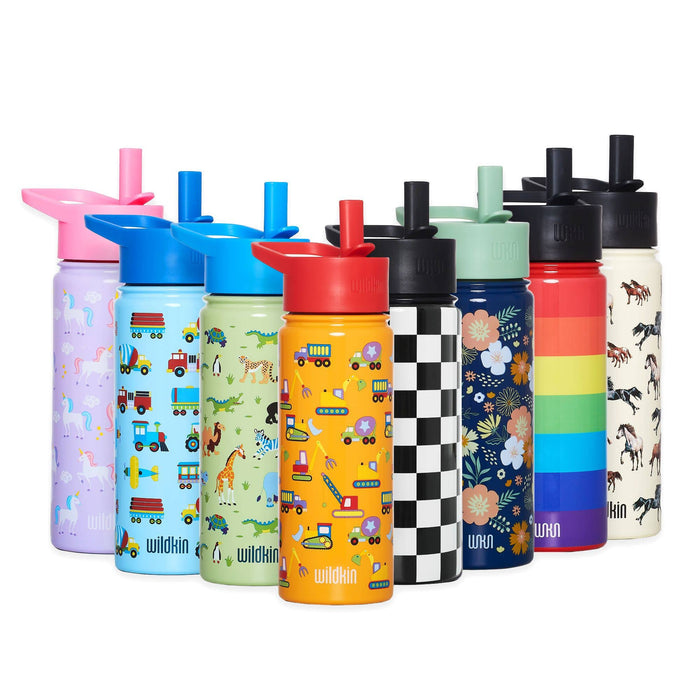 Wildflower Bloom 18 oz Steel Water Bottle