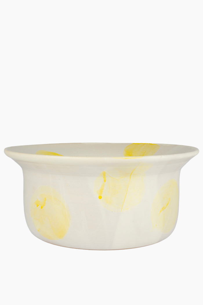 Yellow Dot Bowl