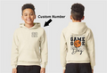 Youth Custom Number Hoodie