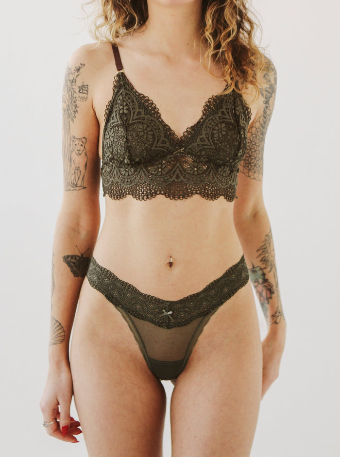 Zsa Zsa and Thong Set | Jungle